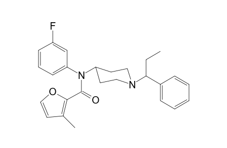 N-3-Fluorophenyl-3-methyl-N-[1-(1-phenylpropyl)piperidin-4-yl]furan-2-carboxamide