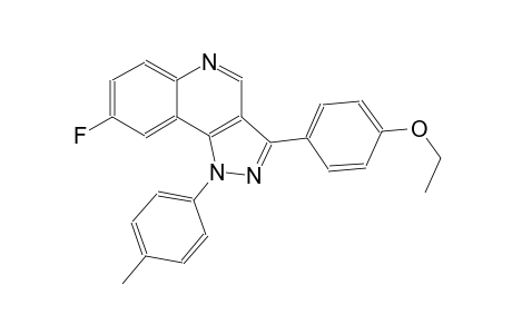 1H-pyrazolo[4,3-c]quinoline, 3-(4-ethoxyphenyl)-8-fluoro-1-(4-methylphenyl)-
