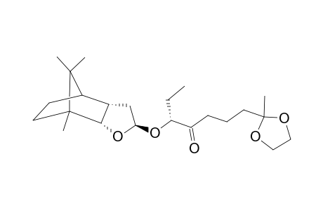 (S)-O-MBF-5-HYDROXY-1-(2-METHYL-1,3-DIOXOLAN-2-YL)-HEPTAN-4-ONE