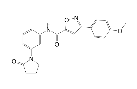 5-isoxazolecarboxamide, 3-(4-methoxyphenyl)-N-[3-(2-oxo-1-pyrrolidinyl)phenyl]-