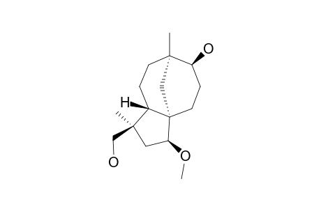 2.beta.-Methoxy-Clovan-9.beta.,13-diol