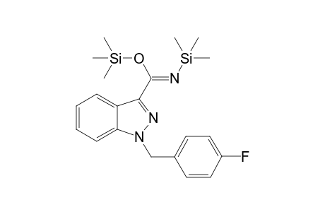 1-(4-Fluorobenzyl)-1H-indazole-3-carboxamide 2TMS
