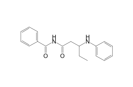 N-(3-Phenylamino-pentanoyl)-benzamide