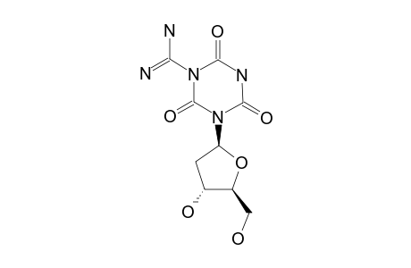 3-(2-DEOXY-BETA-D-ERYTHRO-PENTOFURANOSYL)-TETRAHYDRO-2,4,6-TRIOXO-1,3,5-TRIAZINE-1(2H)-CARBOXIMIDAMIDE
