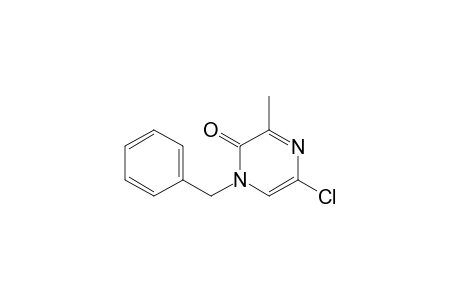 1-Benzyl-5-chloro-3-methyl-2(1H)-pyrazinone