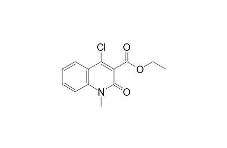 4-chloro-2-keto-1-methyl-quinoline-3-carboxylic acid ethyl ester