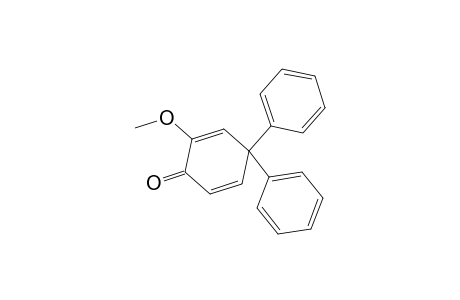 2-Methoxy-4,4-diphenyl-1-cyclohexa-2,5-dienone