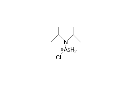 Chloro-diisopropylamino-arsenium cation