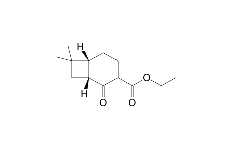 Ethyl 7,7-Dimethyl-2-oxobicyclo[4.2.0]octan-3-carboxylate