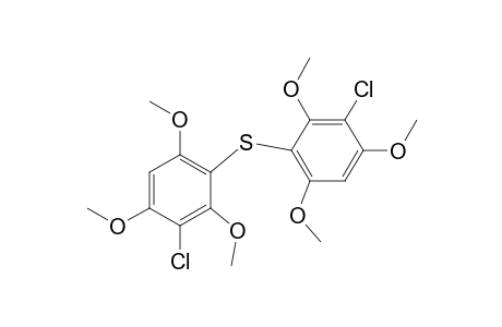 Benzene, 1,1'-thiobis[3-chloro-2,4,6-trimethoxy-