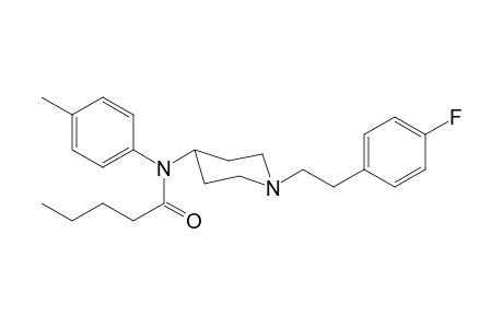 N-(1-[2-(4-Fluorophenyl)ethyl]piperidin-4-yl)-N-4-methylphenylpentanamide