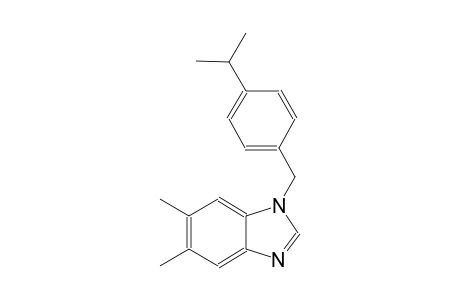1H-benzimidazole, 5,6-dimethyl-1-[[4-(1-methylethyl)phenyl]methyl]-