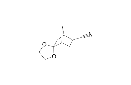 exo-2-Cyano-5-(ethylidenedioxy)bicyclo[2.2.1]heptane isomer