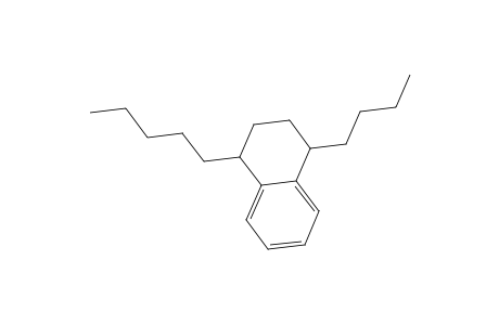 Naphthalene, 1-butyl-1,2,3,4-tetrahydro-4-pentyl-