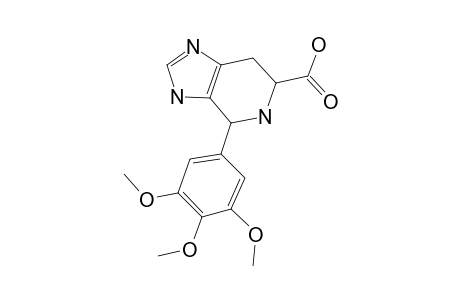 4-(3,4,5-Trimethoxyphenyl)-3H,4H,5H,6H,7H-imidazo[4,5-C]pyridine-6-carboxylic acid