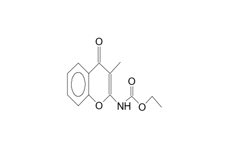 2-ethoxycarbonylamido-3-methyl-4H-chromone