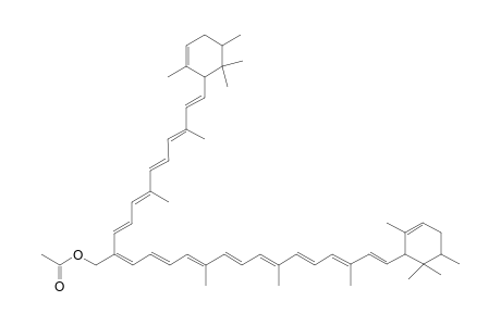 2,4,6,8,10,12,14,16-Heptadecaoctaen-1-ol, 2-[4,8-dimethyl-10-(2,5,6,6-tetramethyl-2-cyclohexen-1-yl)-1,3,5,7,9- decapentaenyl]-7,11,15-trimethyl-17-(2,5,6,6-tetramethyl-2-cyclohexen -1-yl)-, acetate, stereoisomer