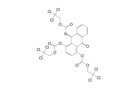 N,O,O-Tris(2,2,2-trichloroethoxycarbonyl)-1,4-dihydroxy-9,10-anthraquinone Monoimine