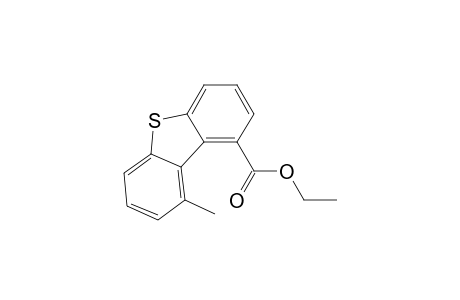 9-methyl-1-dibenzothiophenecarboxylic acid ethyl ester