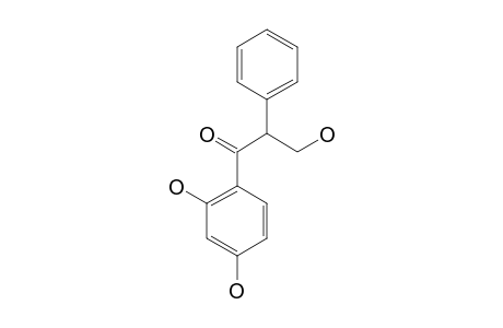(+/-)-1-(2,4-DIHYDROXYPHENYL)-3-HYDROXY-2-PHENYL-PROPANONE
