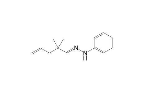 2,2-Dimethyl-4-pentenal phenylhydrazone