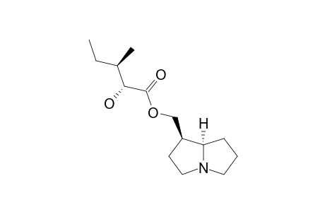 CREMASTRINE;1-HYDROXYMETHYLPYRROLIZIDINE-HMP-ESTER;1-HYDROXYMETHYLPYRROLIZIDINE-2-HYDROXY-3-METHYLPENTANOATE