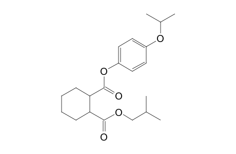 1,2-Cyclohexanedicarboxylic acid, isobutyl 4-isopropyloxyphenyl diester