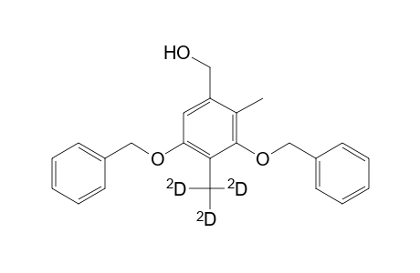 Benzenemethanol, 2-methyl-4-(methyl-D3)-3,5-bis(phenylmethoxy)-