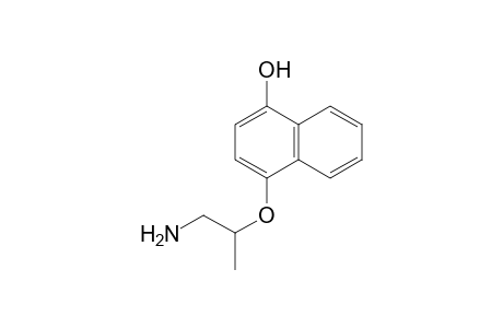 1-Naphthalenol, 4-(2-amino-1-methylethoxy)-