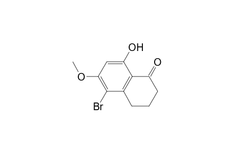 5-Bromo-8-hydroxy-6-methoxy-3,4-dihydronaphthalen-1(2H)-one