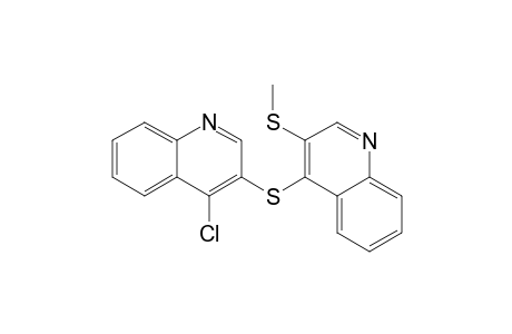 4-Chloranyl-3-(3-methylsulfanylquinolin-4-yl)sulfanyl-quinoline