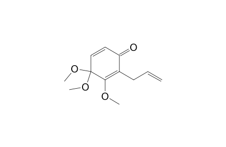 2-Allyl-3,4,4-trimethoxycyclohexa-2,5-dienone