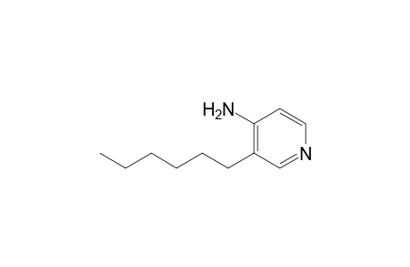 3-Hexylpyridin-4-amine