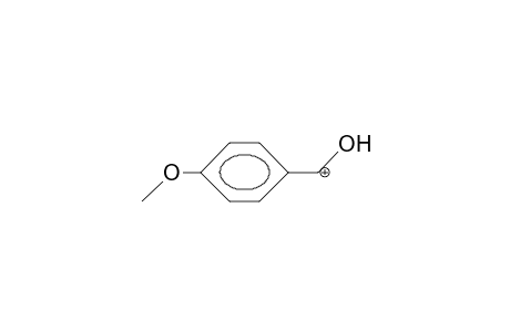 P-Anisyl-hydroxy-carbenium cation