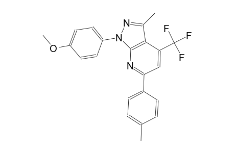 1H-pyrazolo[3,4-b]pyridine, 1-(4-methoxyphenyl)-3-methyl-6-(4-methylphenyl)-4-(trifluoromethyl)-