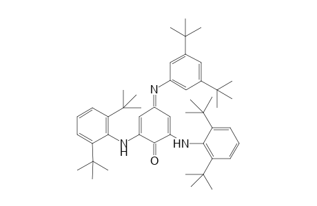 2,6-di-[(3,5-di-t-butyl)phenylamino]-p-benzoquinone 3,5-di-t-butylphenylimine