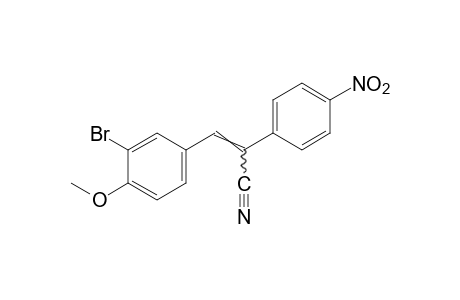 3-(3-bromo-4-methoxyphenyl)-2-(p-nitrophenyl)acrylonitrile