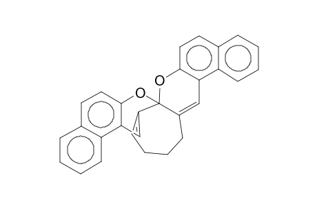 Dinaphtho[1,2-e:1',2'-e']cyclohepta[1,2-b:1,7-b']dipyran, 6,7,8,9-tetrahydro-