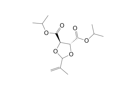 (4R,5R)-DIISOPROPYL-2-ISOPROPENYL-1,3-DIOXOLANE-4,5-DICARBOXYLATE