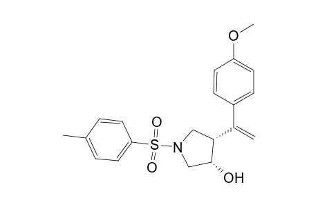(3S,4S)-4-[1-(4-Methoxyphenyl)ethenyl]-1-[(4-methylphenyl)sulfonyl]-3-pyrrolidinol