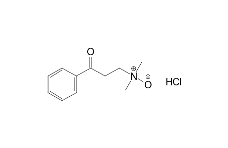 3-(DIMETHYLAMINO)PROPIOPHENONE, N-OXIDE, HYDROCHLORIDE