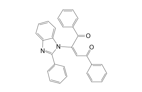 (E)-1-(2-phenylbenzimidazolyl)-1,2-dibenzoyl-ethylene