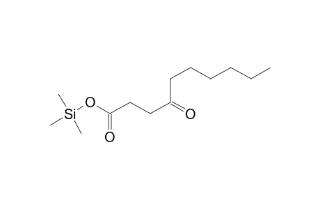 4-Oxodecanoic acid trimethylsilyl ester