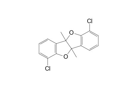 1,6-dichloro-4b,9b-dihydro-4b,9b-dimethylbenzofuro[3,2-b]benzofuran