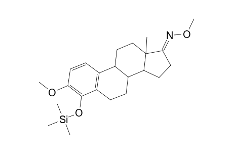 Estra-1,3,5(10)-trien-17-one, 3-methoxy-4-[(trimethylsilyl)oxy]-, O-methyloxime
