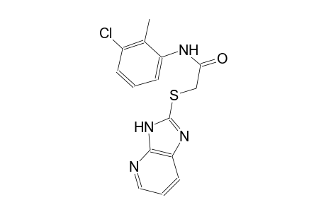 N-(3-chloro-2-methylphenyl)-2-(3H-imidazo[4,5-b]pyridin-2-ylsulfanyl)acetamide