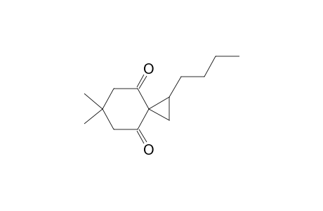 1-n-Butyl-6,6-dimethylspiro[2.5]octane-4,8-dione