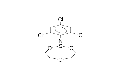 2-(2,4,6-TRICHLOROPHENYLIMINO)-1,3,6-TRIOXA-2-THIACYCLOOCTANE