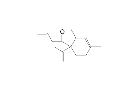 1-(2,4-Dimethyl-1-(prop-1-en-2-yl)cyclohex-3-enyl)but-3-en-1-one