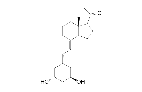 1-.alpha.-Hydroxy-19-nor-20-oxo-pregnacalciferol